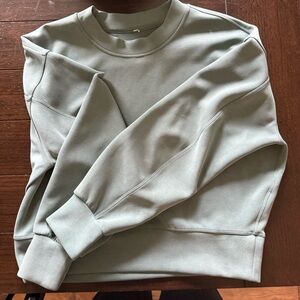 Lululemon Athletica Sage Green Crew Neck